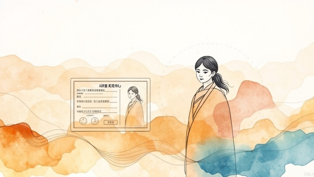 신청 방법 및 절차, 어렵지 않아요! (watercolor 스타일)