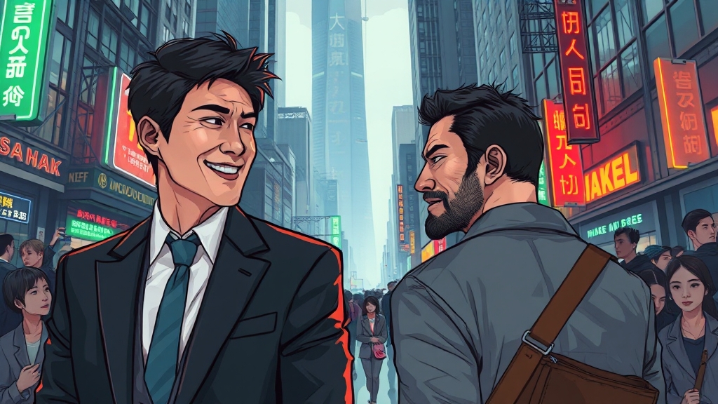 연출과 각본의 독창성 (illustration 스타일)