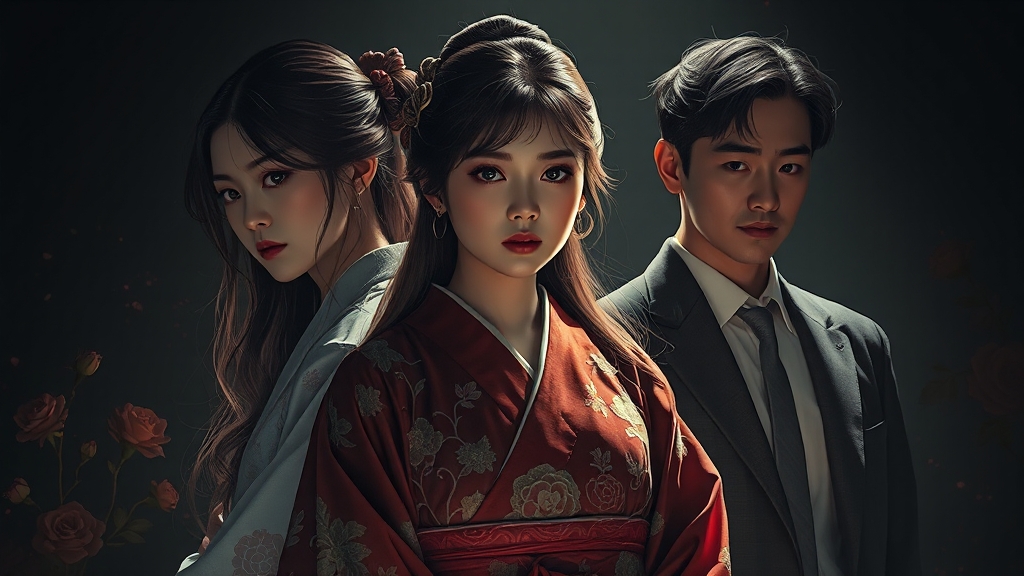 매력적인 등장인물 분석 (realistic 스타일)