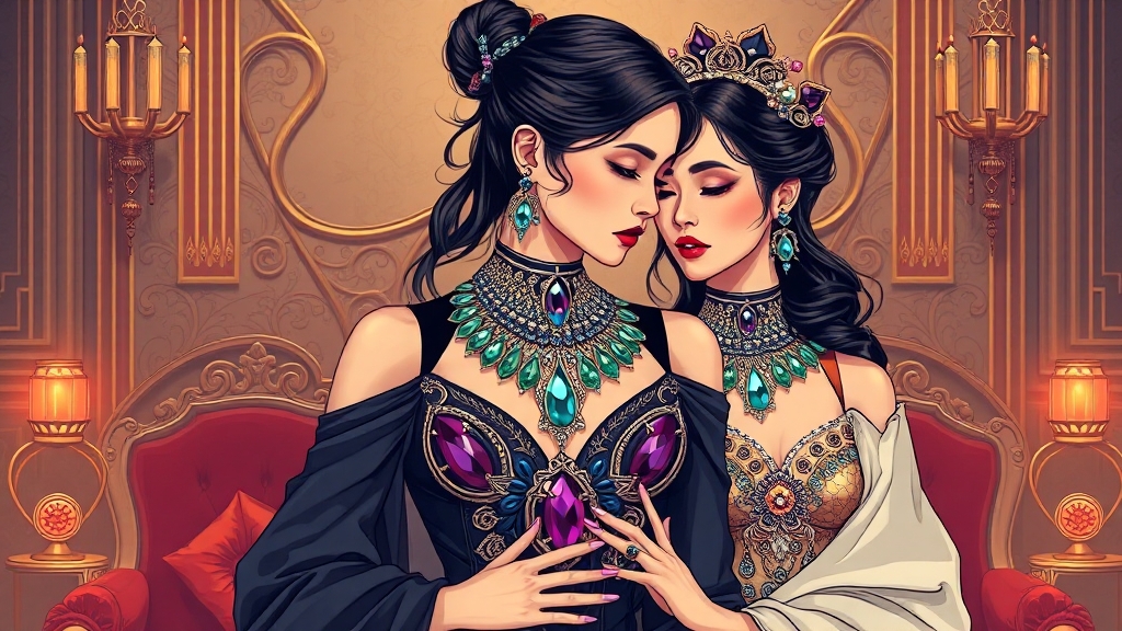 드라마의 핵심 줄거리 파헤치기 (illustration 스타일)