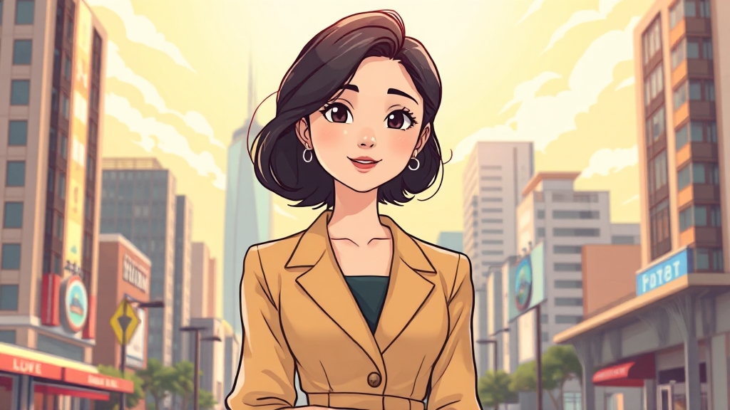 영숙 씨의 화제성과 선택 이유 분석 (cartoon 스타일)