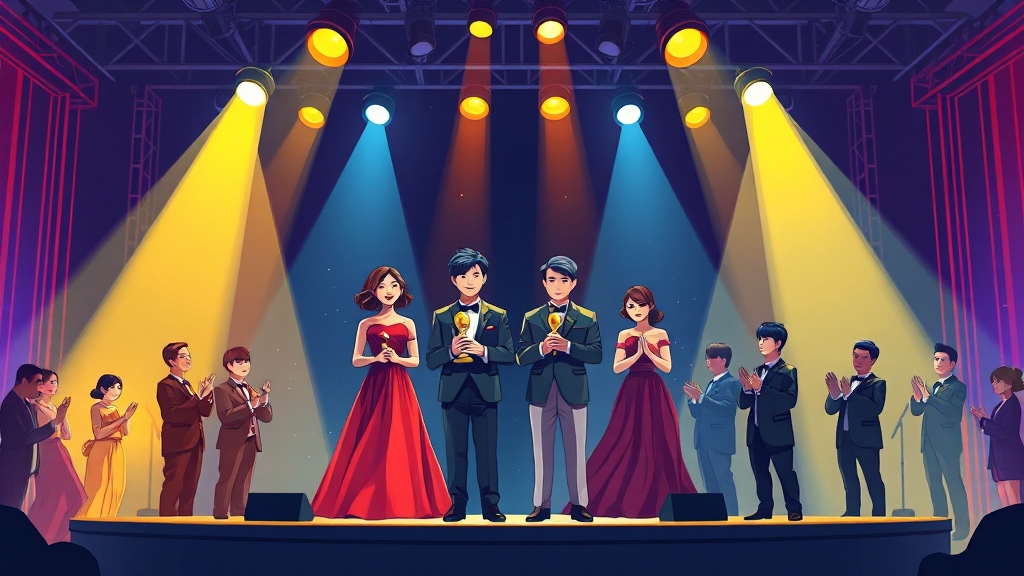 드라마 수상작 심층 분석 (cartoon 스타일)