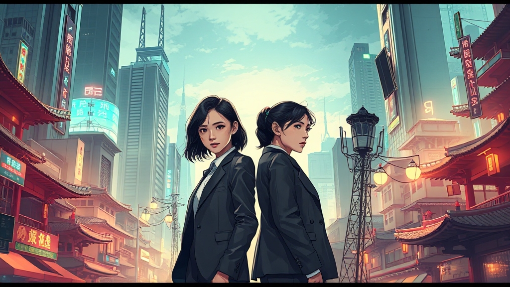 주요 등장인물 집중 탐구 (illustration 스타일)