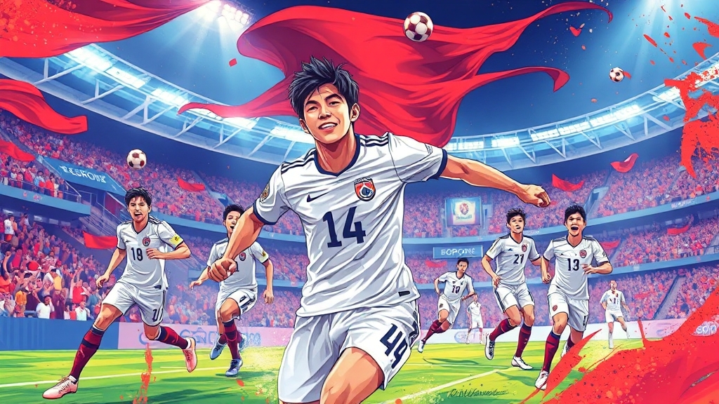 주요 경기 분석 & 하이라이트 (illustration 스타일)