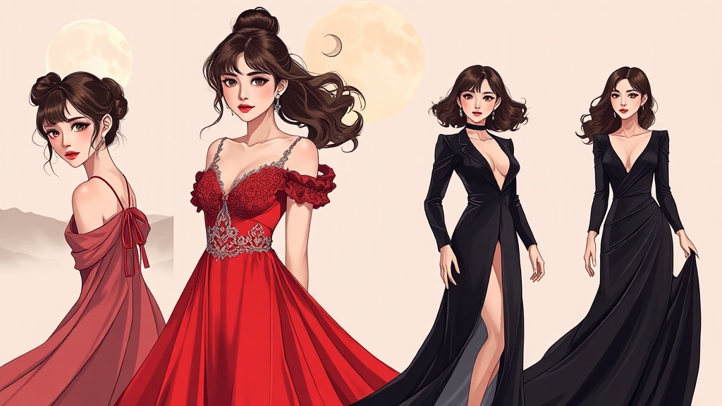 박보영, 1인 4역 도전! (illustration 스타일)
