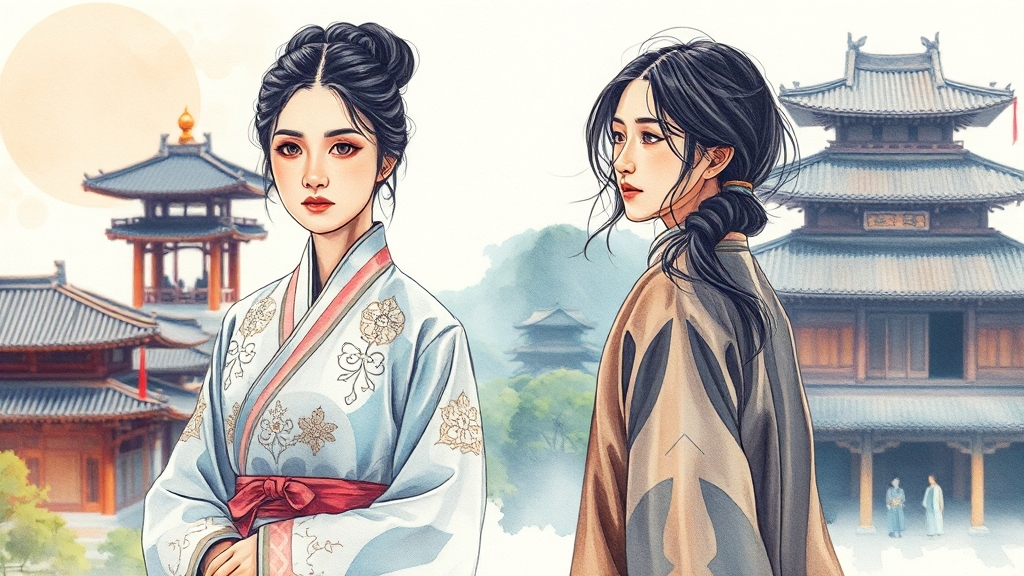원작 소설 결말 비교 (realistic 스타일)