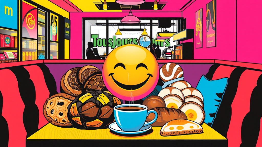 꼭 맛봐야 할 대표 빵 (popart 스타일)