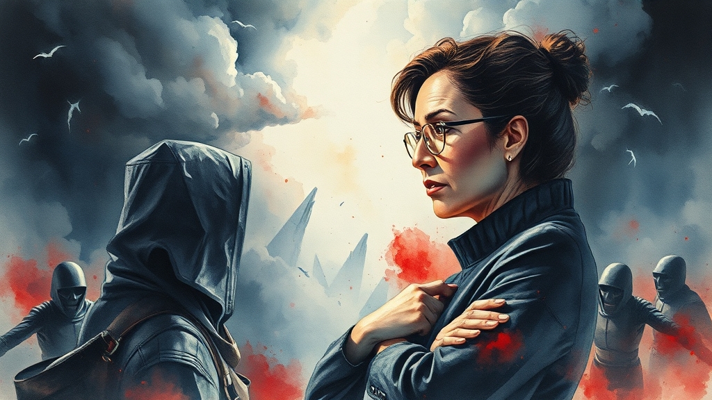 악플러 심리, 왜 악플을 쓸까? (watercolor 스타일)