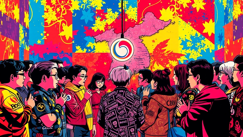 토론 중계 채널 및 시청 방법 (popart 스타일)
