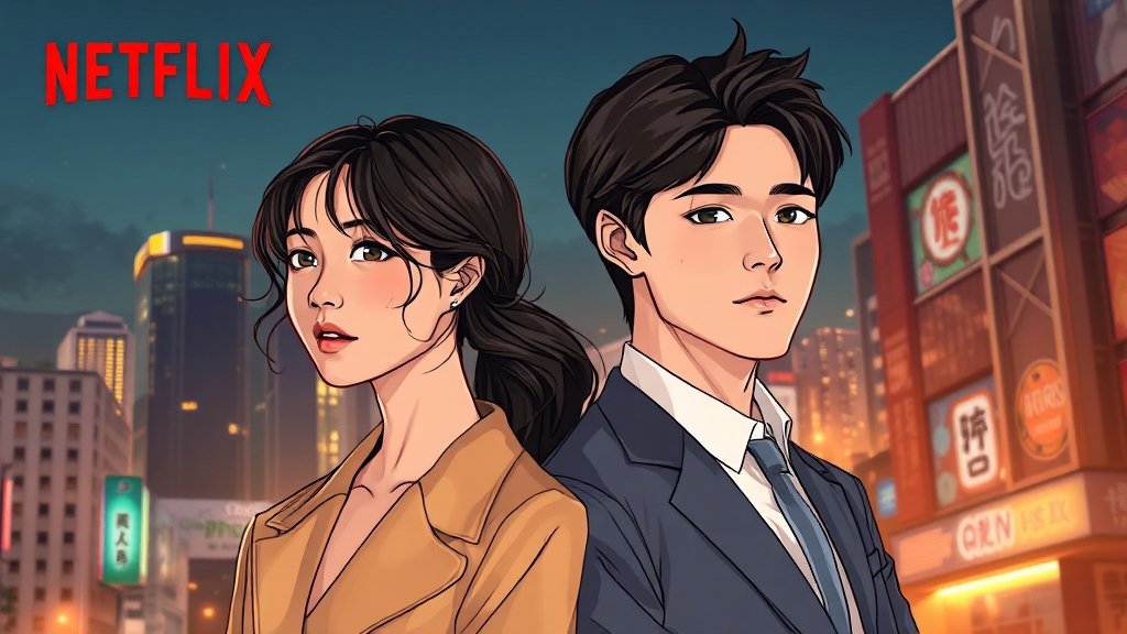 '미지의 서울'은 어떤 드라마? (illustration 스타일)