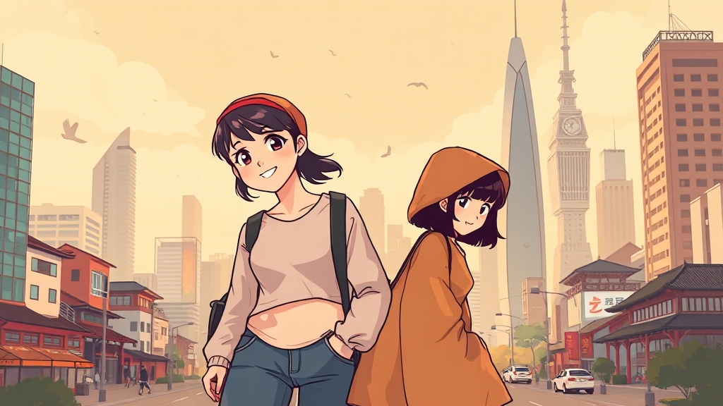 등장인물, 서울을 이야기하다 (cartoon 스타일)