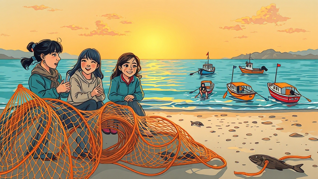 이웃과의 소통 & 새로운 만남 (cartoon 스타일)