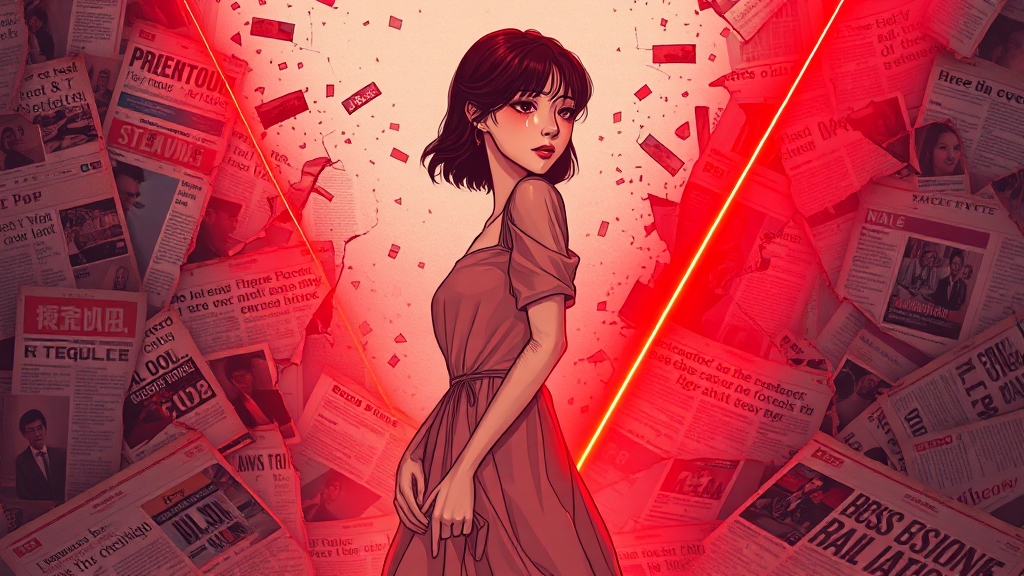 결승전, 왜 논란일까? (illustration 스타일)