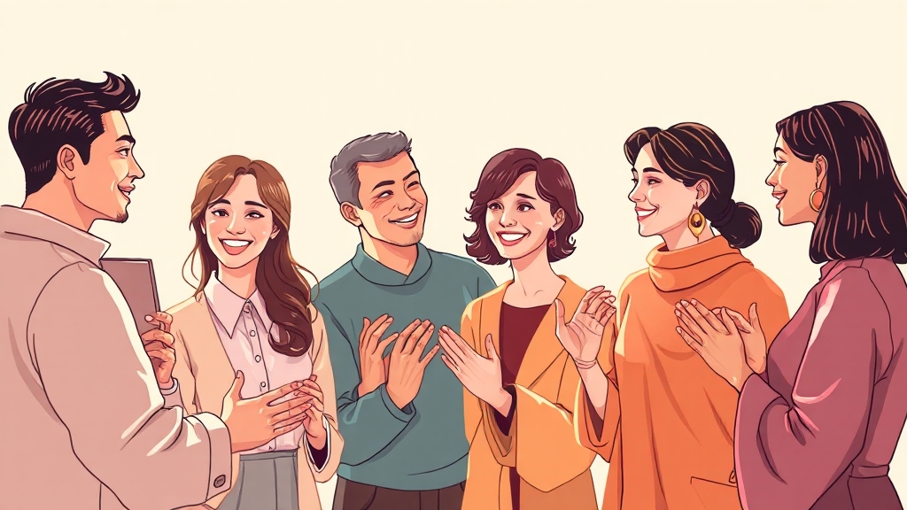 시청자 참여 방법 & 놓치지 않는 꿀팁 (illustration 스타일)