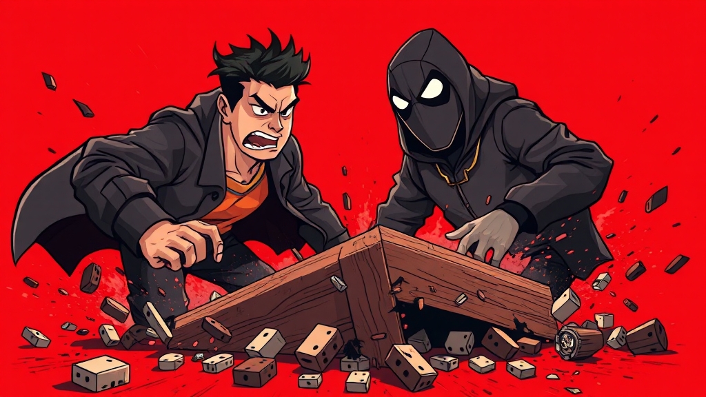 시즌2 결말과 시즌3 연결점 (cartoon 스타일)