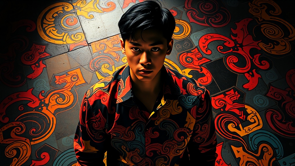 성기훈, 다시 게임 속으로 (popart 스타일)