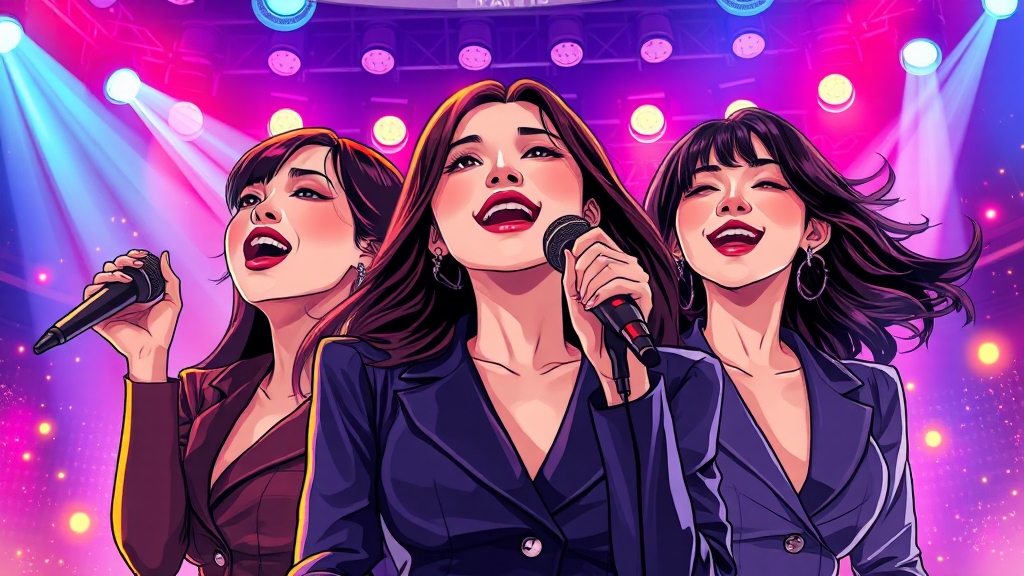 콘서트 & 특별 무대 후기 (illustration 스타일)