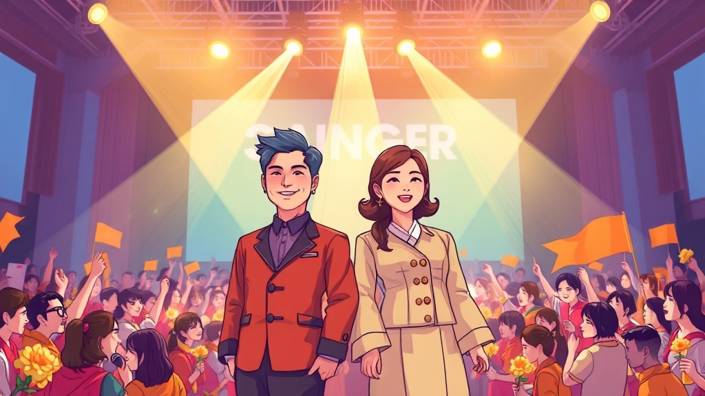 참가자들의 미래는? (cartoon 스타일)