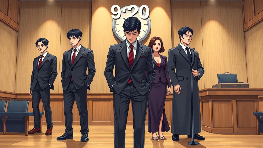 드라마 주요 줄거리와 시놉시스 (illustration 스타일)
