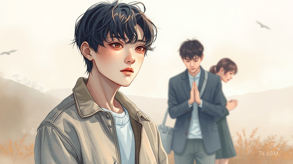26기 출연자들의 연애 전략 분석 (watercolor 스타일)