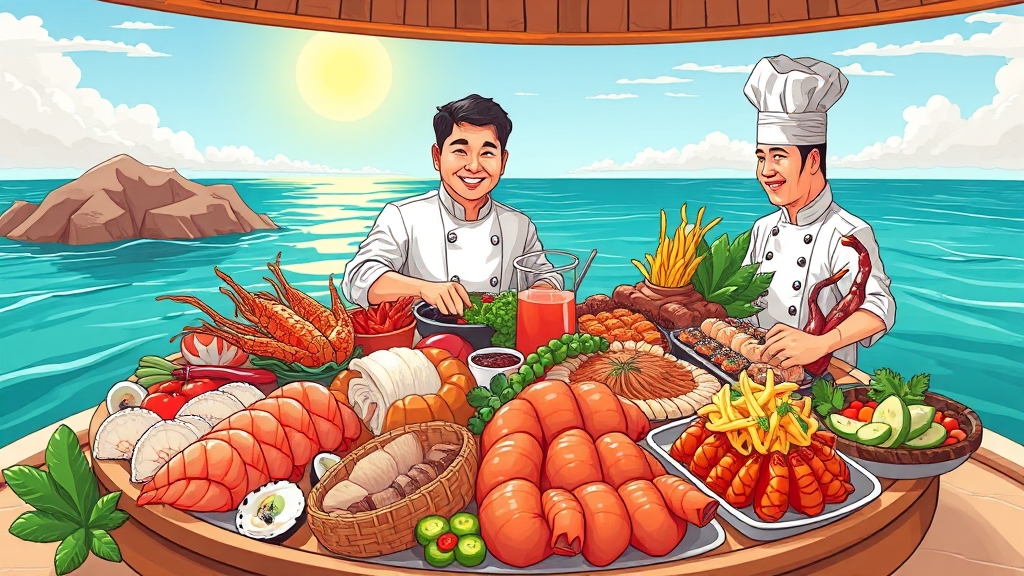 무인도 레스토랑 운영기 (cartoon 스타일)