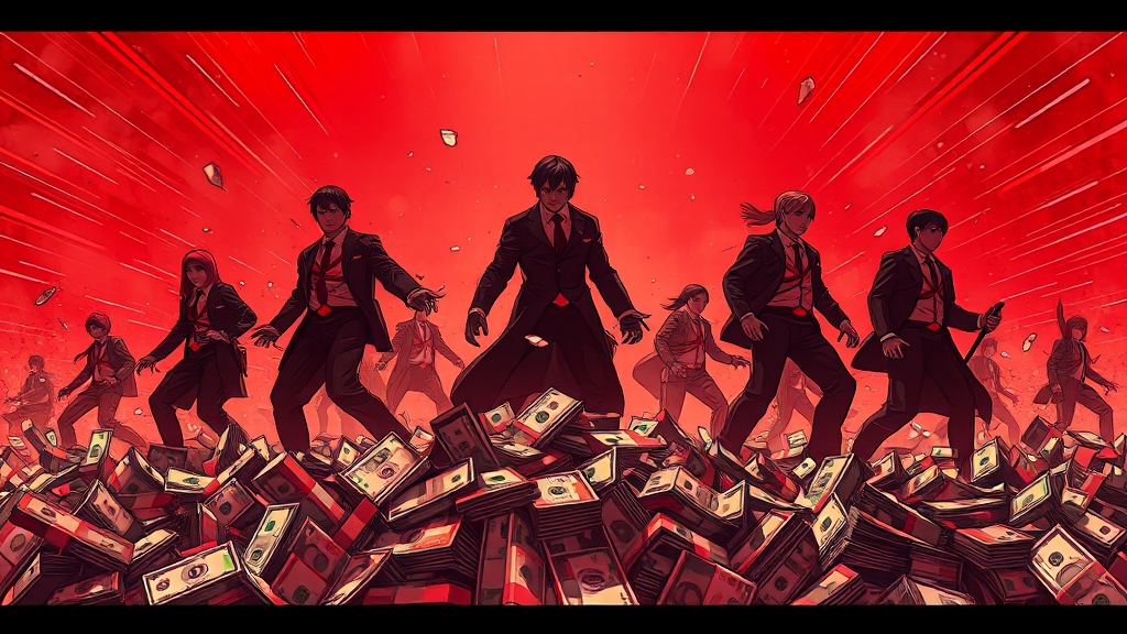 넷플릭스 투자 규모와 기대 효과 (illustration 스타일)