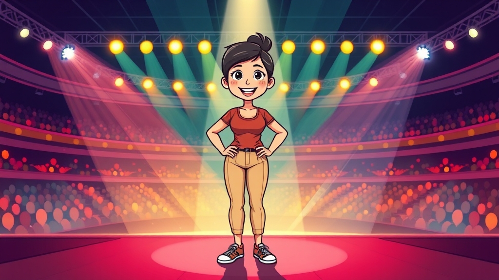 다이어트 비법 & 건강 관리 (cartoon 스타일)