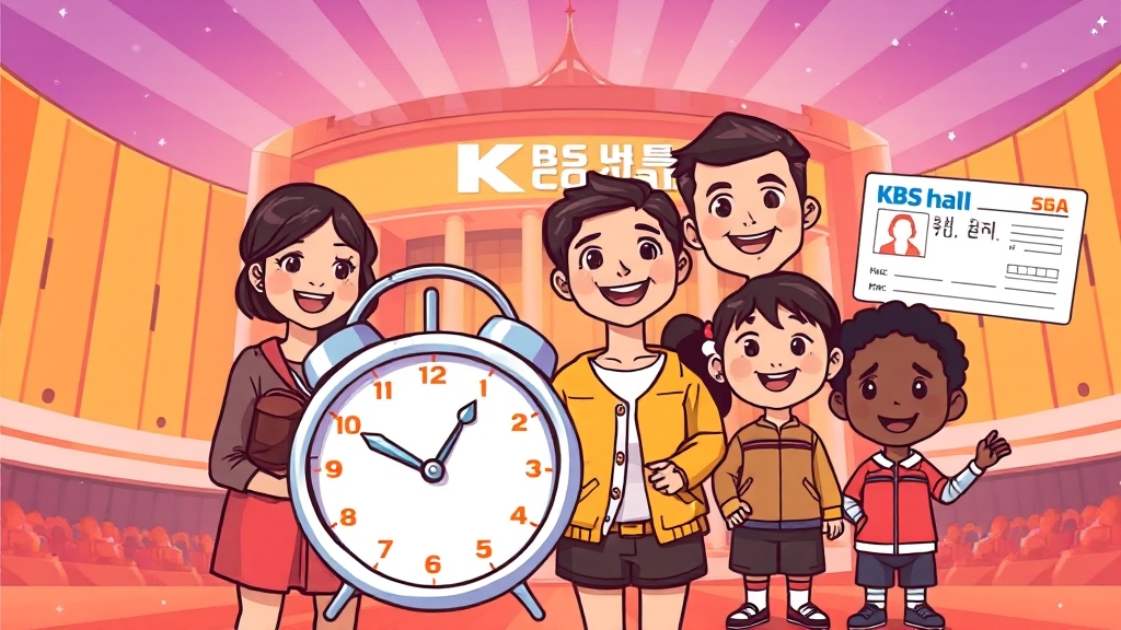 방청 신청, 이렇게 하면 쉬워요! (cartoon 스타일)