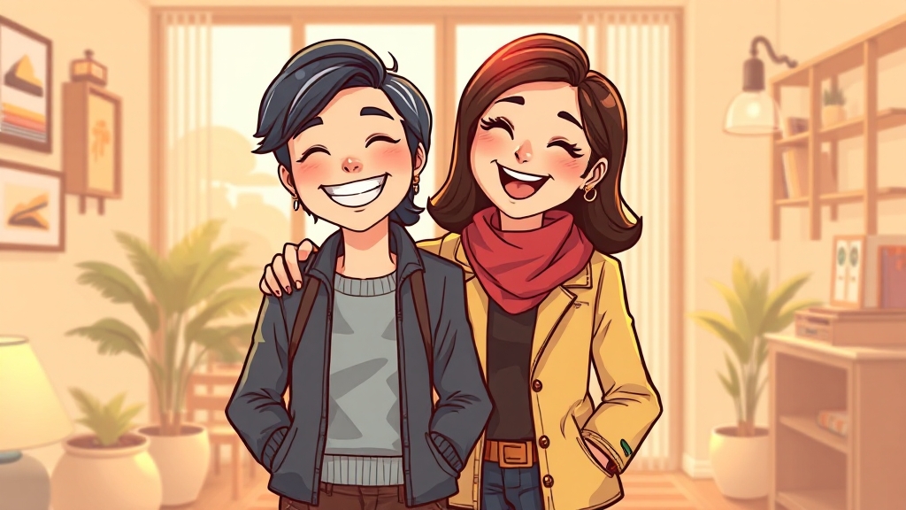 쯔양의 과거와 현재 (cartoon 스타일)
