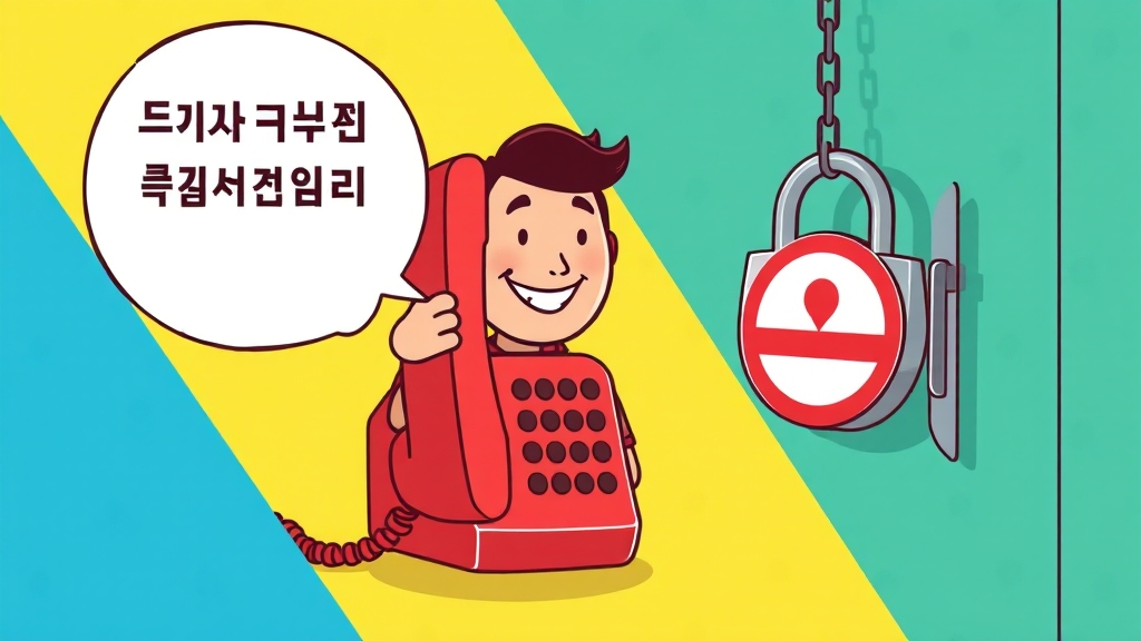 이용 시 유의사항 및 개선 방안 (cartoon 스타일)