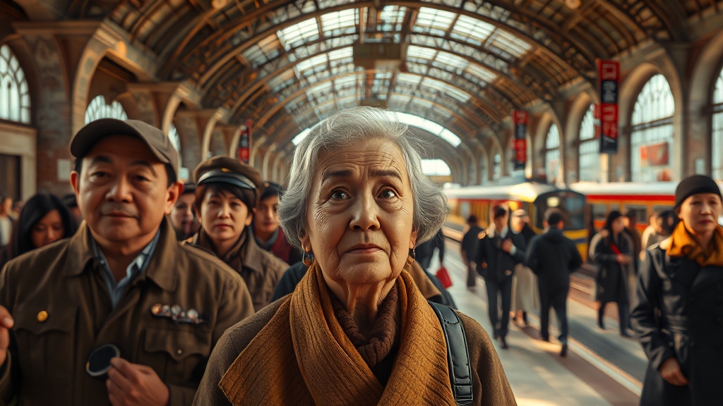 안동역 약속, 재회의 과정 (realistic 스타일)