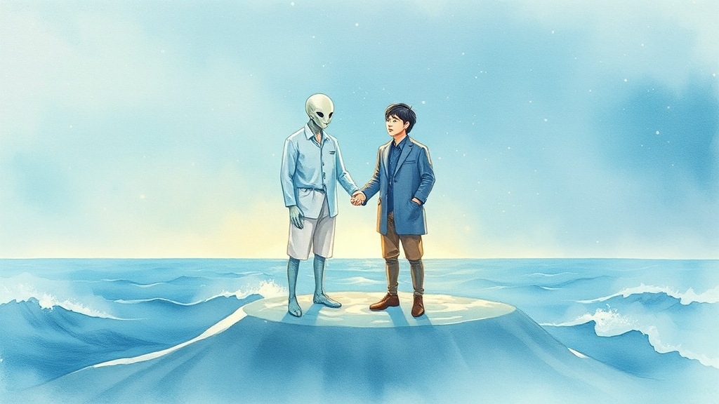 과거, 현재, 그리고 미래 (watercolor 스타일)