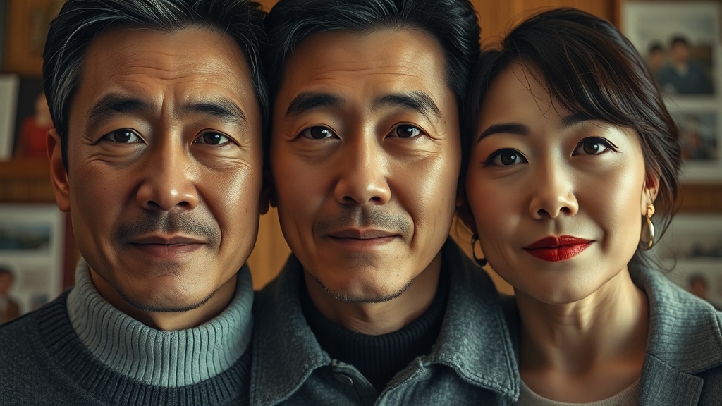 인물 관계도, 누가 누구와 엮일까? (realistic 스타일)