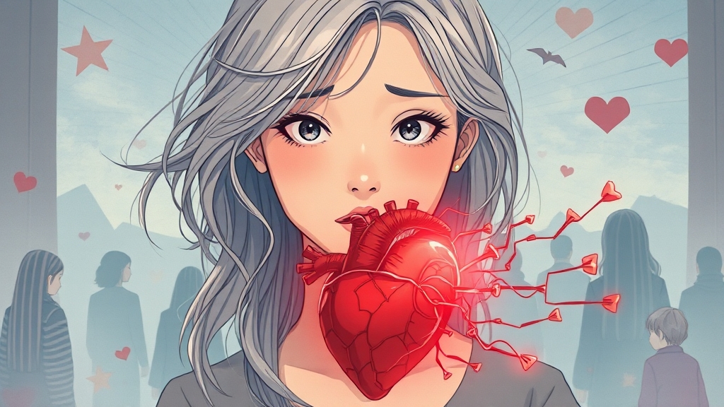심리 변화와 갈등 심화 (illustration 스타일)