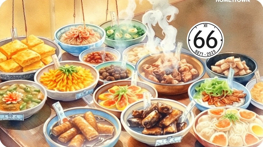 메뉴 & 가격 정보 (watercolor 스타일)