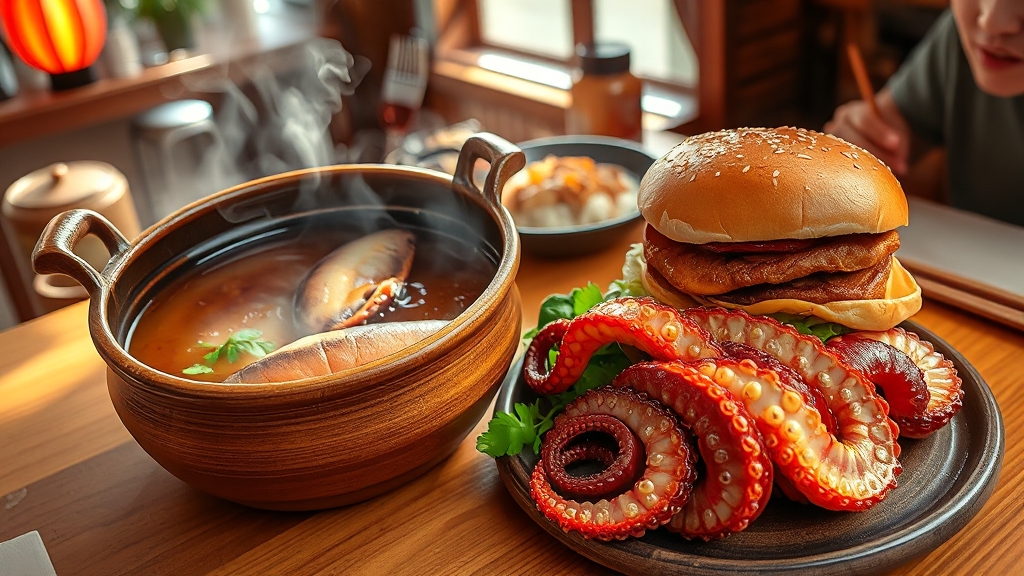 6시 내고향 맛집의 특별함 (realistic 스타일)