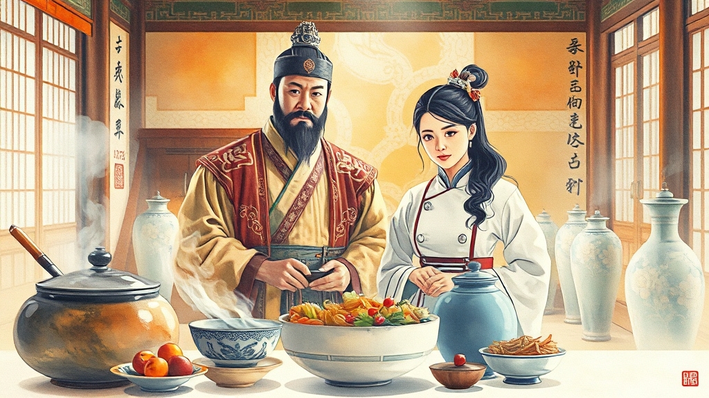 원작 줄거리와 배경 (watercolor 스타일)
