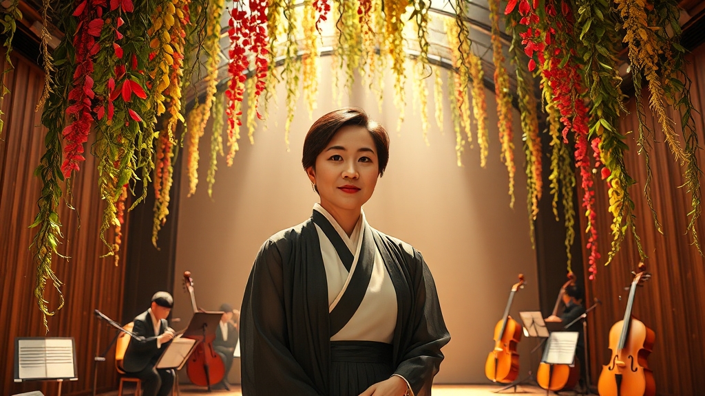 하시야스메 출연 배경 (realistic 스타일)