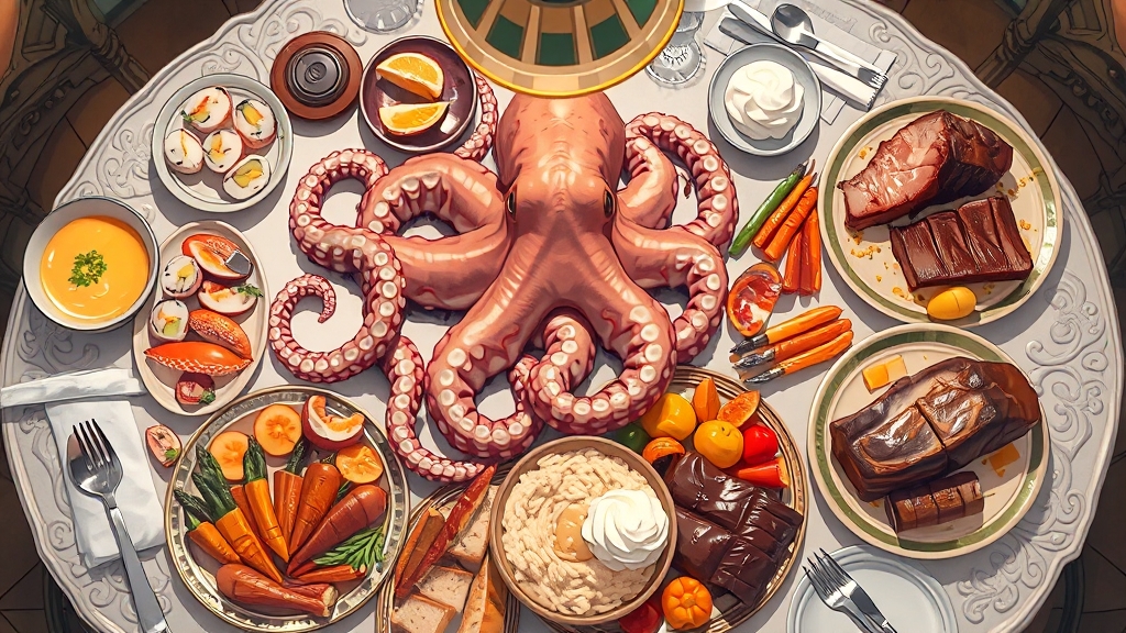 곁들임 메뉴 & 추가 정보 (꿀팁 대방출!) (illustration 스타일)