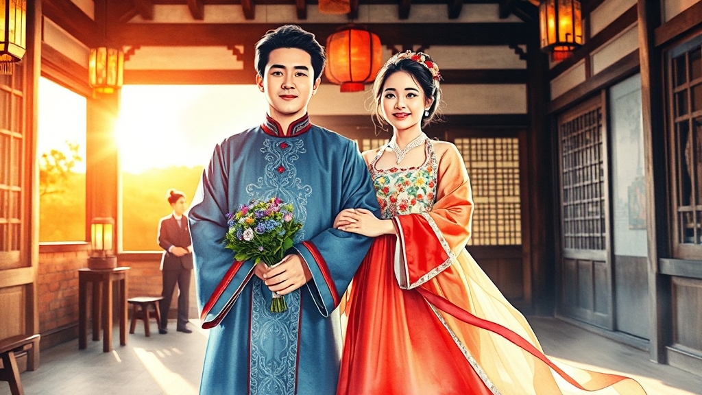 '신랑수업'은 어떤 프로그램? (realistic 스타일)