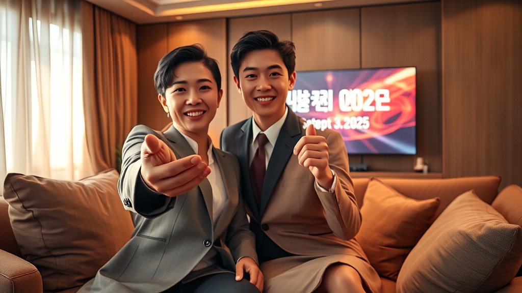 다음 방송도 기대! (realistic 스타일)