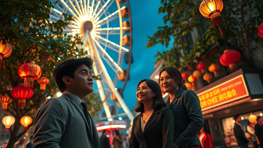 첫 만남: 설렘 가득한 데이트 (realistic 스타일)