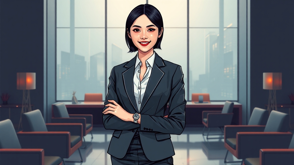 소월은 누구? 매력적인 그녀의 프로필 (illustration 스타일)