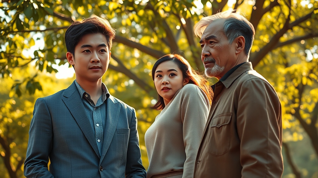 관계 전망: 현재와 미래 (realistic 스타일)