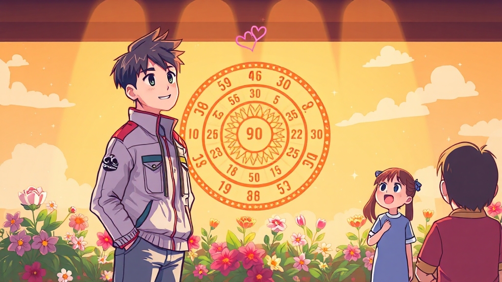 '신랑수업': 리얼 연애 이야기 (cartoon 스타일)