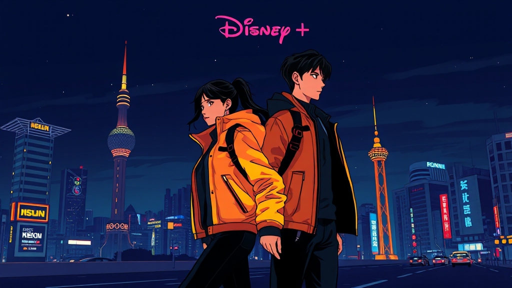 '북극성' 드라마 소개 (cartoon 스타일)