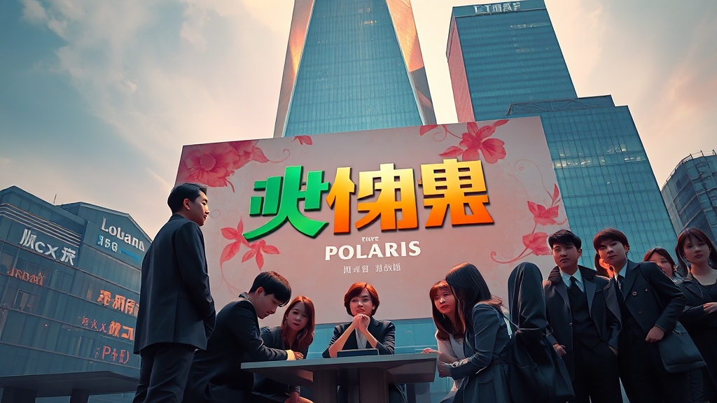 '북극성' 제작 정보 및 공개 일정 (realistic 스타일)