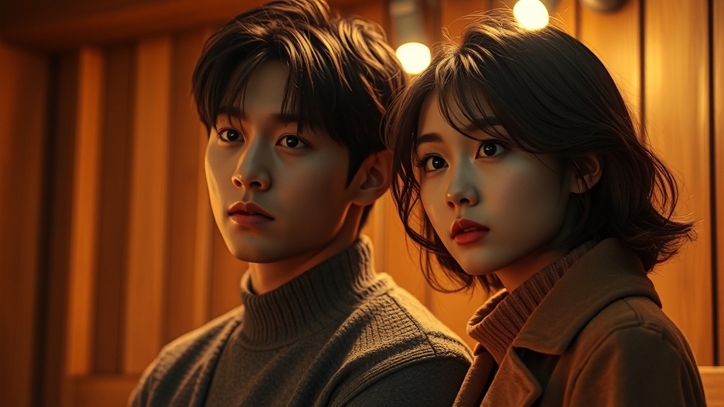 시청자 반응 및 방송 정보 (realistic 스타일)