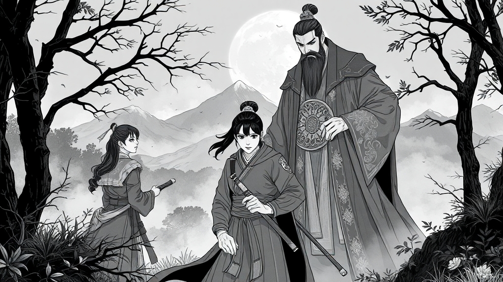 문세간, 그들의 계략과 행적 (illustration 스타일)