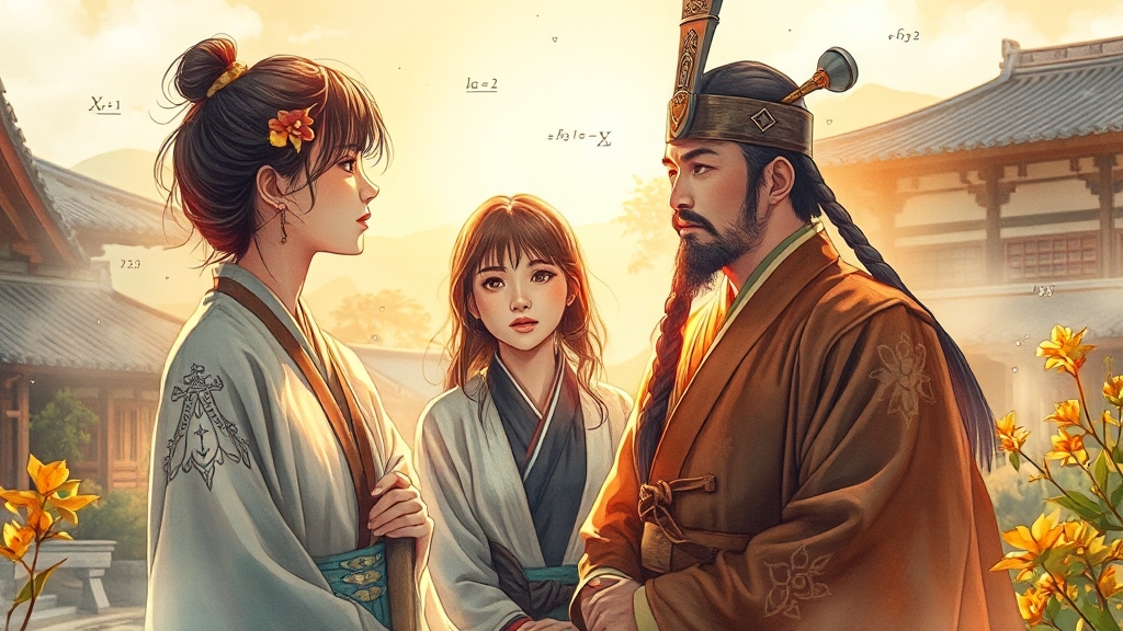 영화 개요: 시간 여행 로맨스 (realistic 스타일)